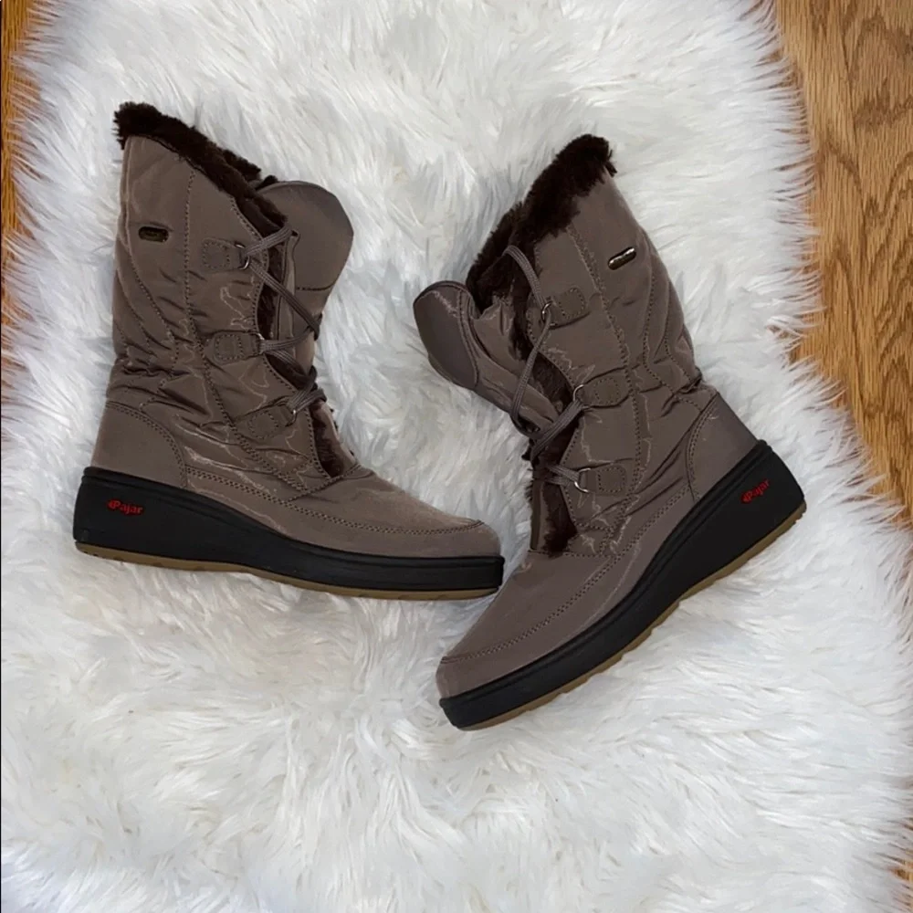 Pajar Women's Taupe Winter Boots - Picture 1 of 7